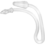 34.24 In Extral Long Anal Plug Tpe Double Heads Analplug Double-Ended Dildos With Different Shape Heads Soft And Flexible Adult Sex Toys For Women Men Couple (Transparent)