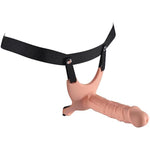 Hollow Strap-On System + 16.5 Inch Super Long Realistic Dildo