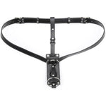 Lesbian Strapon Penis Panties Strap On Harness Pu Leather Thong Extreme Sm Erotic Sex Toys Bondage Restraints Adjustable Belt Women'S Chastity Belt For Butt Plug And Dildo (Dildo Not Included