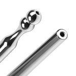 Urethral Sounds Stainless Steel Penis Plug Masturbation Rod Urethral Dilator Bladder Stimulation Long Inserts Catheter Sounds Sex Toys for Men Beginners (M)