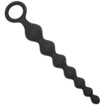 Silicone Anal Chain Link With O Pull Ring, Anal Butt Plug,Silicone Flexible Anal Chain Butt Plug With 7 Gradual Balls And Pull Loop Prostate Massager G-Spot Stimulator Sex Toy For Men Women