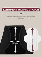 Period Underwear for Women Cotton Leakproof Briefs - 4 Pack