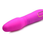 Ultra Thrust-Her Deluxe Thrusting And Vibrating Premium Silicone Wand For Women Men & Couples. 3 Speeds & 7 Patterns Of Vibration. Waterproof & Usb Rechargeable. Purple