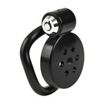 Flat Chastity Cage Male Pink Black Chastity Devices Lock Design Penis Cage Cock Cage Bdsm Toys For Couples Sex (Black)