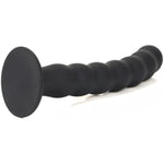 Silicone Anal Butt Plug Adult Sex Toys With Strong Bottom Suction Cups, Long Anal Beads Prostate Massage Anal Plug Anus Dilator Stimulator For Couples Women Men (S)