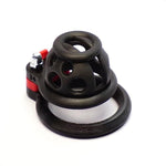 French Adjustable Chastity Devices Belt Men Cock Cage Matrix One By , 5 Rings