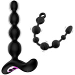 Vibrating Anal Beads + 14 Inch Silicone Vibrating Anal Beads