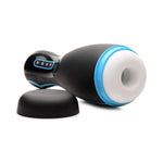 16X Ultra Realistic Milker Masturbator Pro, Suction, Vibration, Squeezing - Triple Sensation, Black