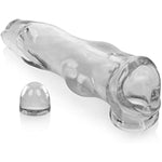 Blue Ox Designs Penis-Sheath + Bullet Insert, Clear