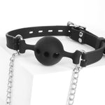 Silicone Ball Gag With Big Bow Nipple Clamp Adjustable Strap Bondage Restraints For Adult Couples Sm Games Sex Toys (M)