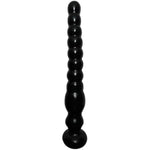 10.03 Inch Anal Beads Sex Toys With 10 Anal Balls Flexible Anal Chain Butt Plug With Strong Suction Cup Prostate Massage Anal Plug Anal Trainer Toys For Men Women Couples (Black)