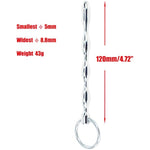 4.72 Inches Urethral Sounds Penis Plug For Men, Urethral Sounding Sex Toy Rod For Male