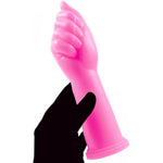 Realistic Hand Anal Plug Dildos, G Spot Huge Big Fantasy Fist Dildo Stimulation, Thick Hand Dildo With Strong Suction Cup, 8.26" Butt Plug Dilator Trainer, Sex Toy For Women Men Beginner (Pink)