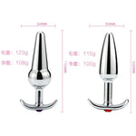 4Pcs Set Stainless Steel Anal Plug Butt - Anal Sex Trainer/Prostate Massage Anus Dilator Adult Gay Sex Toys