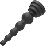 Versatile Anal Beads & Plug Dildo With Suction Cup - Perfect As Prostate Massager And Male Adult Toy, Ideal Sex Toys For Beginners & Experienced Users, Premium Black Design