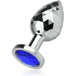 Metal Butt Plug Jewel Anal Plug With Rhomboid Surface For Prostate Massage Anal Training Adult Sex Toys For Men Women Couples
