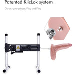 9.1" Squirting Silicone Dildo, 7.55" Insertable Realistic Penis With Kliclok System, Hands-Free Play Soft Sex Toy - L Size Banzol, Amazing Series