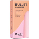 Peachy Bullet Vibrator With Medical Grade Silicone - 100% Waterproof Sex Toy - Compact, Powerful, And Discreet Personal Massager
