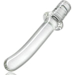 Crystal Glass Dildo Masturbation Wand, Vaginal Masturbation Massager Anal Butt Plug Pleasure Stick Anus Stimulation Sex Slave Sex Toy For Men Women And Couple (Xl)