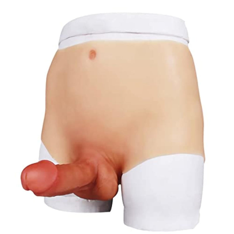 Silicone Dildo Panties, Male Sex Toys For Gay Men Dick Masturbation,Anal Sex Accessories For Women Couples,Realistic Silicone Penis,Sexual Pleasure-Tools For Women (17Cm Length-Hollow)