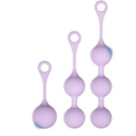 3Pcs Silicone Bead Anal Plug Set For Men And Women Masturbation Massage Stick With Pull Ring Sex Toy