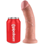 King Cock Dildo, Flesh, 8 Inch