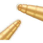 Super Soft Liquid Silicone Anal Plug Ice Cream Cones Exterior Design Adult Toy Vaginal Massage Prostate Stimulation Double Use Butt Plug For Man Woman Couple Masturbation Dildo Sex Toy (M)