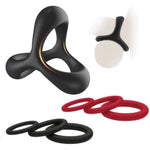 Silicone Cock Ring – Penis Ring Delayed Male Ejaculation And Enhanced Performance To Last Longer And Harder – Waterproof