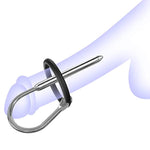 Urethral Sounds For Experienced Toy Users Diameter: 0.31 Inch Stainless Steel Urethral Dilator For Long Term Wear Penis Plug With 2 Rings Sex Toy For Men Masturbation