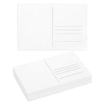 50 Pack Watercolor Postcards, 100% Cotton 140lb 300gsm Blank Postcard Set