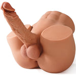 10.8Lb Male Sex Doll With Flexible Dildo, Realistic Sex Dolls 6.8In Huge Cock For Female Masturbation, Tight Anal Butt For Gay Sex Toys, Unisex Masturbator Sex Doll For Women Men Couple Sex Toy