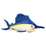 Simulation Swordfish Plush, Sailfish Stuffed Animal, Soft Cuddly Toys, Gifts For Kids, 18 Inches