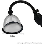 Manual Pussy Pump With Powerful Transparent Sucking Cups & Release Valves, Portable Clito Nipple Stimulator Kit, Sm Adult Sex Toy For Couple Women