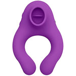 Vibrating Cock Rings Adults Couples Penis Ring Rechargeable Vibrators Stimulators Sex Toys Things For Men Women Gift Massager(Purple)