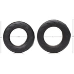 Vibrating & E-Stim Silicone Cock Ring With Remote Control - 1.75In, Black (Ag932)