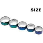 Stainless Steel Metal Color Changing Penis Ring Adult Sex Toys Metal Cock Ring Male Penis Exercise Ring Couple Pleasure Cock Ring Sex Toy