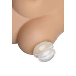 Clear Plungers Silicone Nipple Suckers Large Nipple Suction Cups Body Safe Clear Design Extra Strong Suction for Men and Women