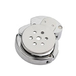 Male Chastity Cage Button Chastity Device Metal Small Penis Cage Adult Sex Toy For Men With Adjustable Ring (1.26" - 1.97") And Invisible Button Lock For Men And Couples Adult Toy