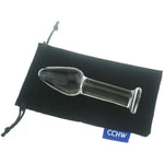 The Gourd Doll Series Crystal Glass Anal Plug Butt Plug Adult Toys Sex Toys G-Spot Stimulator Glass Pleasure Wand Unisex Anal Plug For Couple (12 * 3Cm)