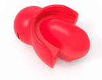 Ball Gag Silicone Soft Mouth Sex Balls with Adjustable Bondage Strap Ballgag for SM Adult Fetish Restraint Kit (Red)