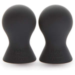 Fifty Shades of Grey Nothing but Sensation Black Silicone Nipple Teasers - Set of 2