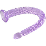 23.2 Inch Super Long Anal Plug Dildo, Large Butt Plug Anal Toy For Deep Pleasure, Flexible Prostate Massage G-Spot Stimulation For Men And Women (Purple)