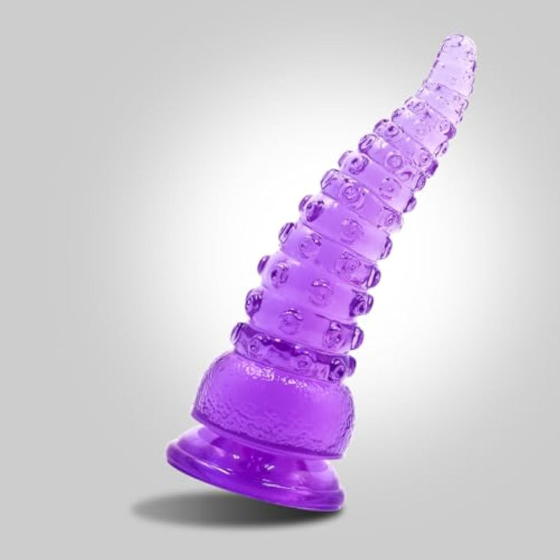 Tentacle Dildo 5.9In. Adult Sex Toys Realistic Monster Dildo Prostate Massager For Women Men Adult Sex Play?Purple?