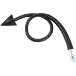 Anal Butt Plug Tail, Metal Anal Plug, Long Anal Plug, Faux Leather Devil Sex Whip Tail, 2 In 1 Anal Sex Toys, Couples Flirt Play Fetish Cosplay Things To Spice Up Your Sex Life