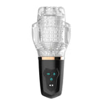 The Original Male Rose 2 Gawk Gawk 2.0 - Rechargeable Vibrating Sucking Masturbator, Dual-Side Motors With 10 Vibration & 5 Sucking Modes, Portable, Handheld Men Rose Toy