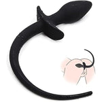 Anal Plug With Dog Tail Silicone Butt Plug Anal Plugs Fetish Vaginal Plug Sex Masturbation Sex Toys For Women Men Gay Couples Bdsm Sm Sex Game