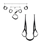 Spreader Bar Sex Toys Sex Restraint Bondage Toys With Soft Feather Handcuffs & Ankle Cuffs & Bdsm Door Sex Toys Sex Swing Bondage Hold To 300Lbs?With Adjustable Straps?Bdsm For Adult Couple