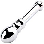 Dual-Head Dildo G-Spot & Clitoral Stimulator | Metal Pleasure Wand For Anal Massage & Sensual Play | Anal Sex Toys For Couples & Solo Use (Pd-155)