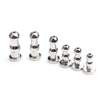 3Pcs Smooth Stainless Steel Hollow Sounding Rod For Men, Male Stretcher For Easy Urination And Training - Hb08 (Large Size Combination)