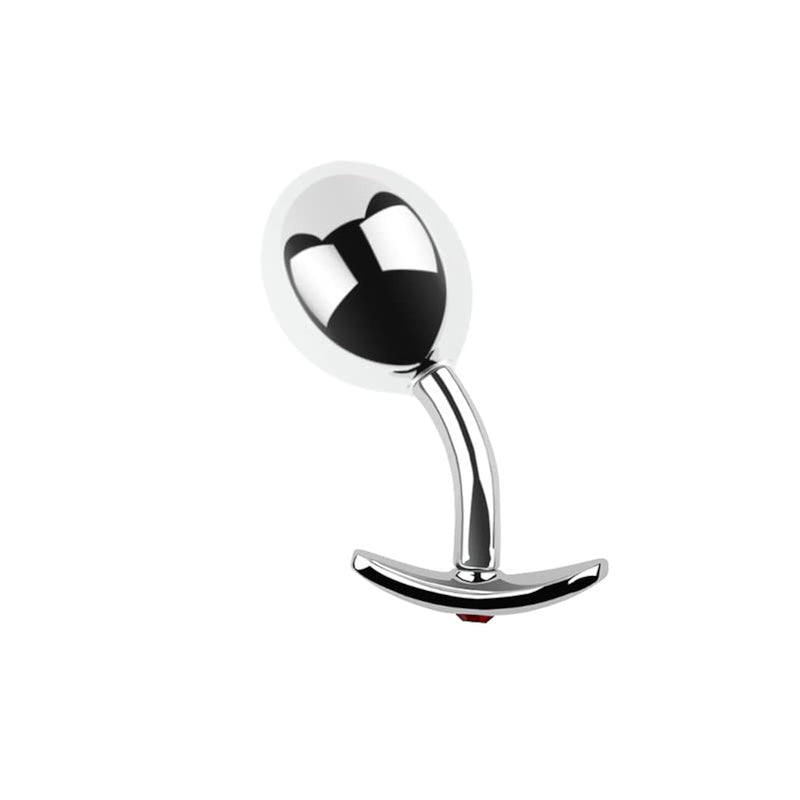 Anal Expander Personal Massager Metal Anal Plugs Butt Plug With Stainless Steel Material Bdsm Sm Sex Toys For Men Women Prostate Massage G-Spot(L)